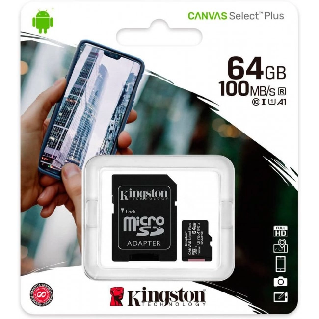 Micro SDXC 64Gb UHS-I Class10