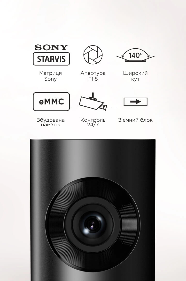 Відеореєстратор DDPai Mini One 16GB - огляд, опис, характеристики