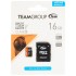 Team Group MicroSDHC 16GB UHS-I Class 10 Team + SD-adapter (TUSDH16GUHS03)