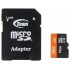 Team Group MicroSDHC 16GB UHS-I Class 10 Team + SD-adapter (TUSDH16GUHS03)
